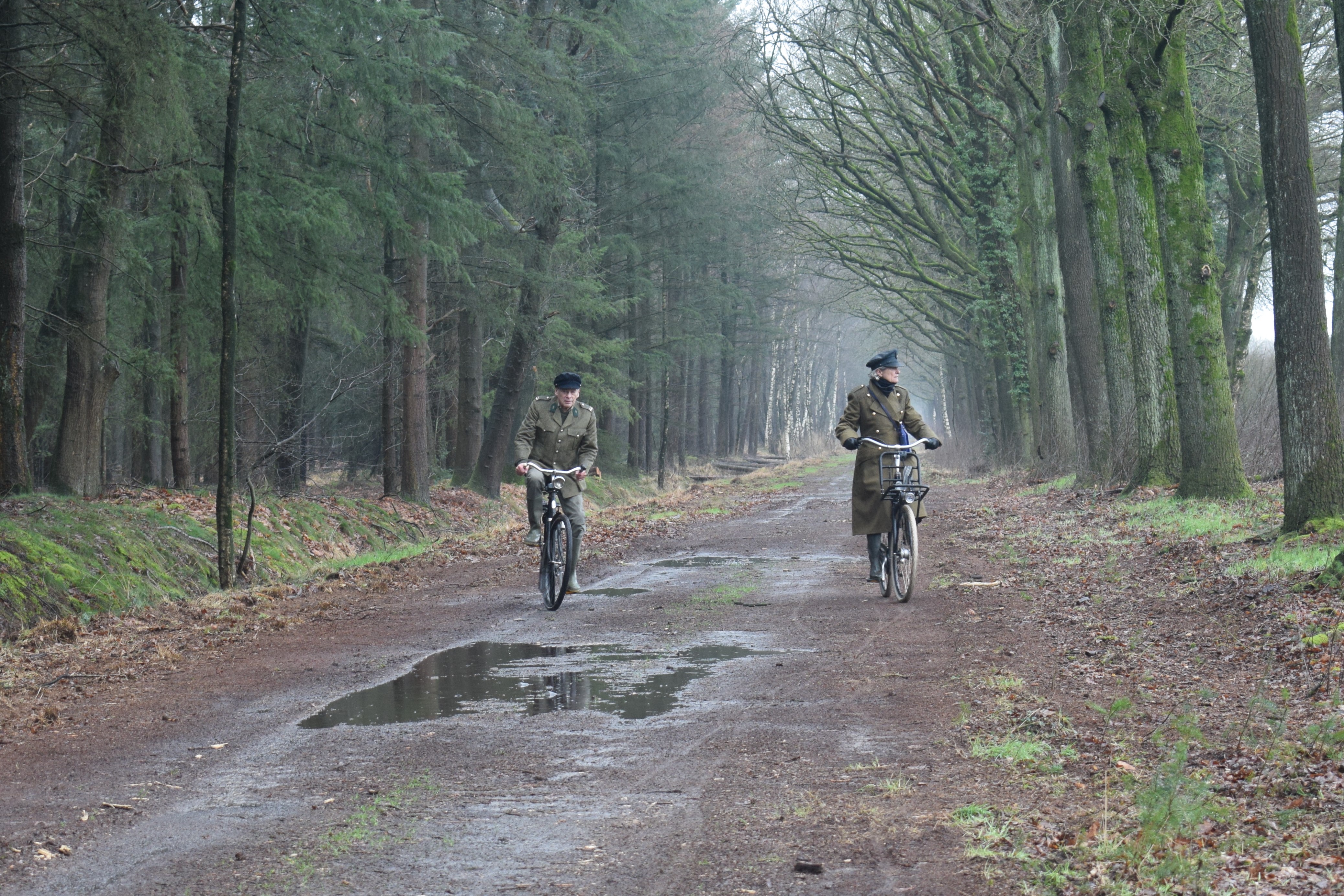 Douaniers Met Fiets